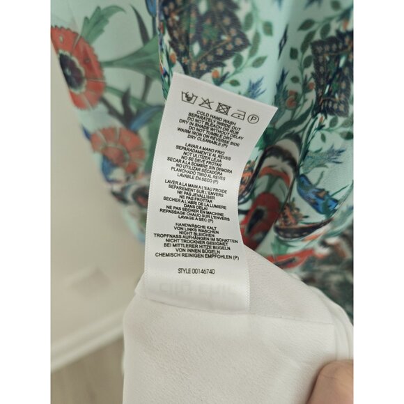 City Chic Fairy Floral Boho Whimsical Sleeveless V-Neck F Midi Green Dress 18 M - Picture 10 of 12